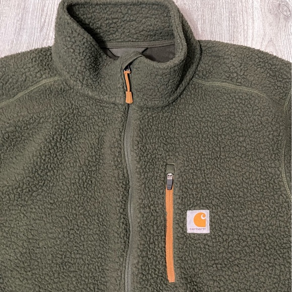 Carhartt Fleece Zip-Up Jacket - Picture 2 of 5